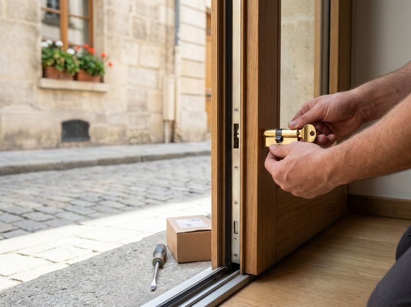 Changement de serrure et de cylindre barillet par un serrurier à Bruxelles - toutes marques